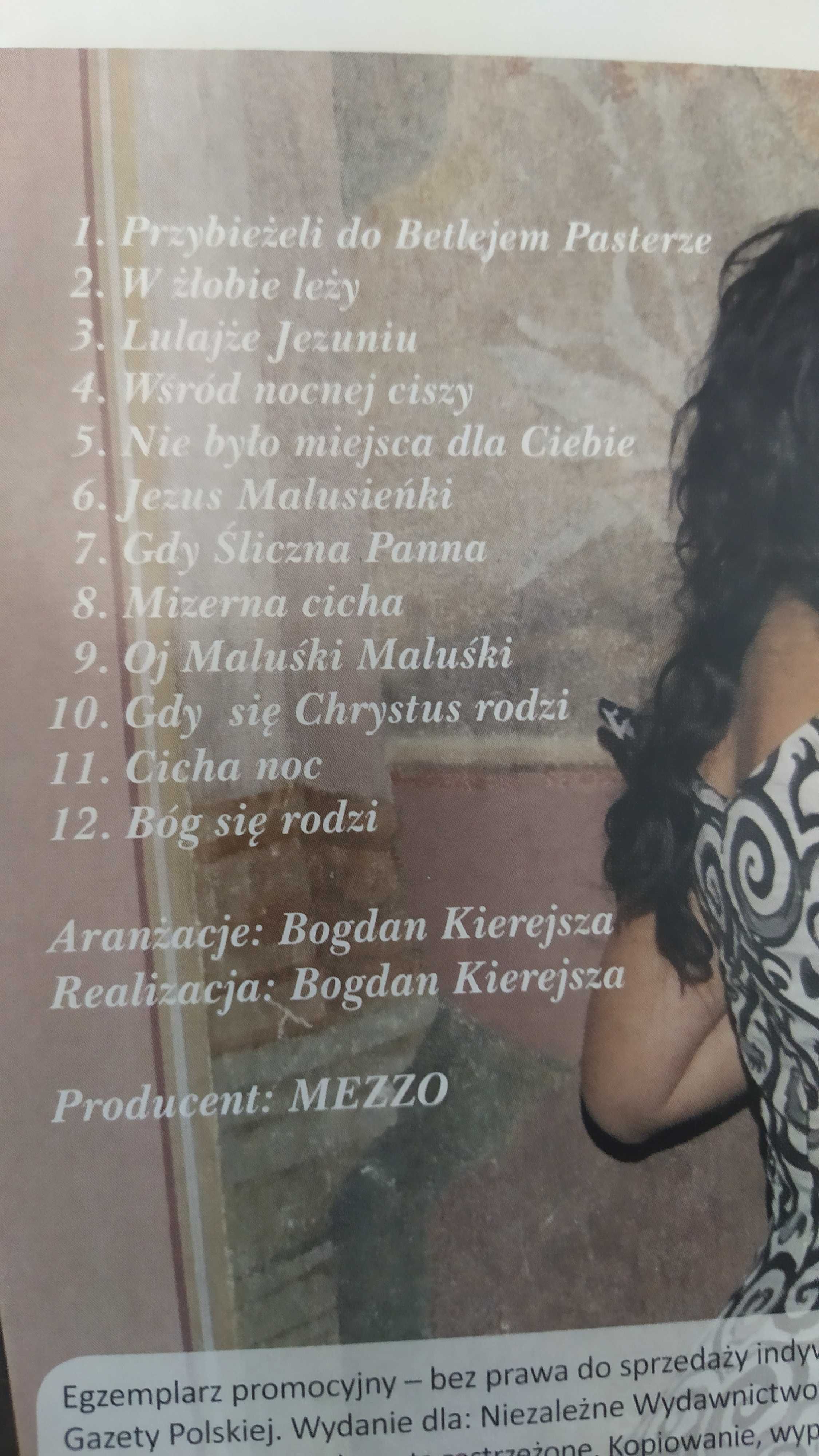 Najpiękniejsze Kolędy Alicja Węgorzewska płyta CD koperta