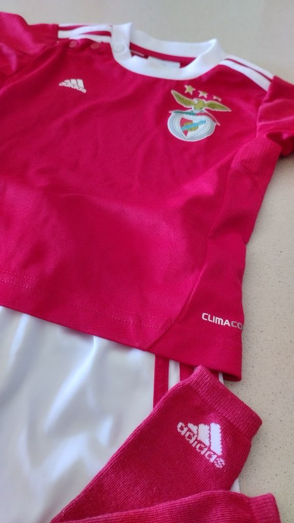 Equipamento Benfica para Bebé