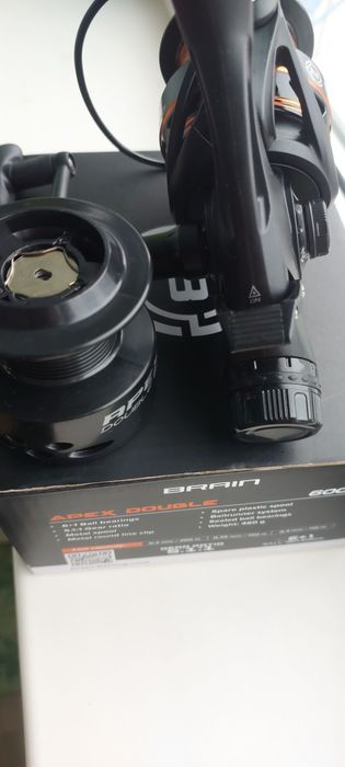 Катушка Brain Apex Double Baitrunner 6000 6+1BB