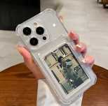 Capa de Iphone com bolso para photo card NOVO ENVIO GRÁTIS