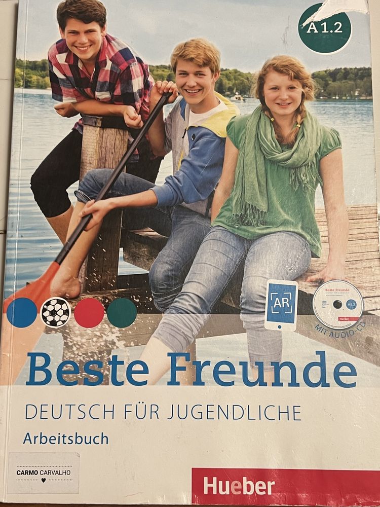 Alemão- Beste Freunde A 1.2 - Kursbuch + Arbeitsbuch