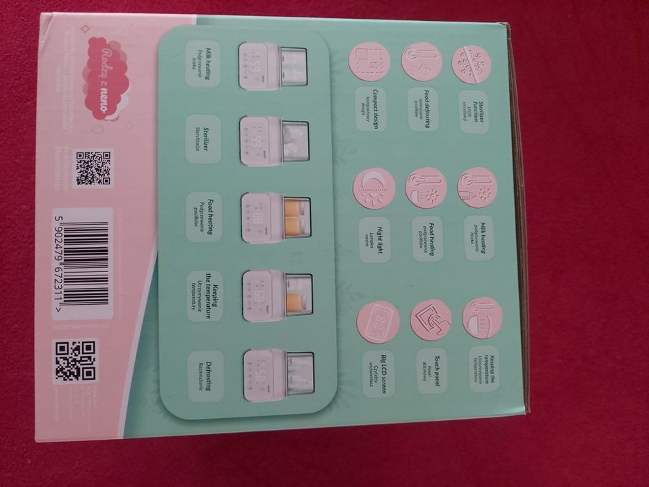 Podgrzewacz do mleka Neno podwójny 6x1