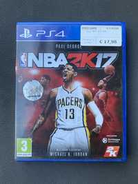 Gra NBA 2K17  PS4 Play Station ps4 pudełkowa nba