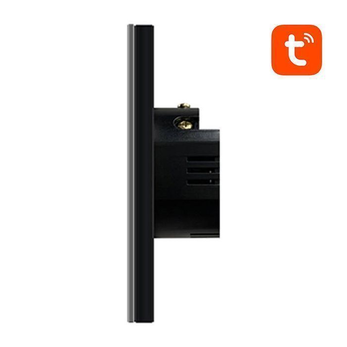 Dotykowy Włącznik (Czarny) Zigbee Pojedynczy Neutralnego Lzts02-Eu-B1