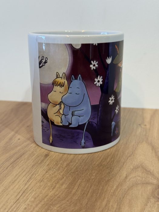 Kubek ceramiczny z motywem z bajki Muminki nowy 330 ml nowy prezent