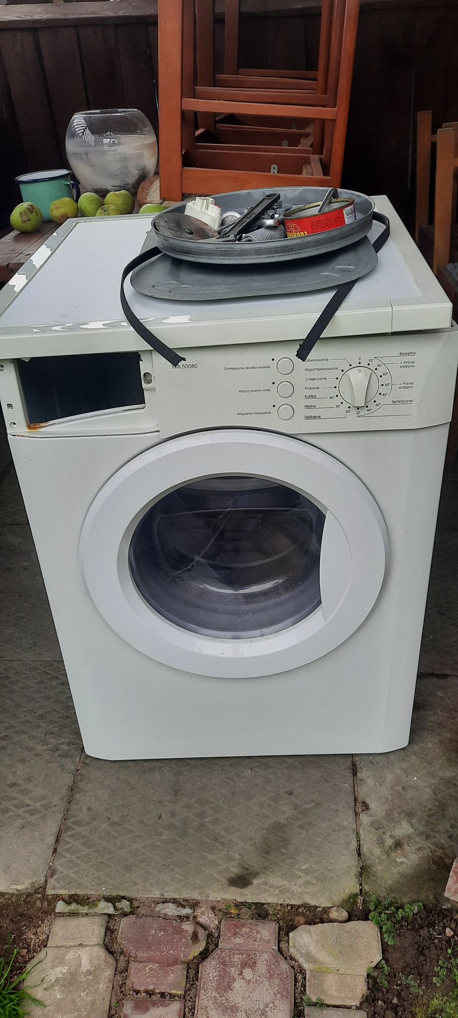 Pralka Gorenje WA 50080, typ PS03/080 uszkodzona na części,  wysyłka.