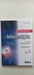 Informatyka "Teraz bajty" Kl. 1