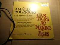 Disco Single Amália Rodrigues Cantigas ao Menino Jesus Usado