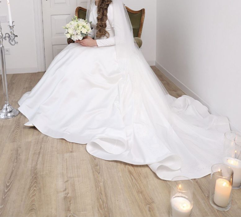 Suknia ślubna model w stylu Megan (S/M) Grodzisk Mazowiecki/Warszawa