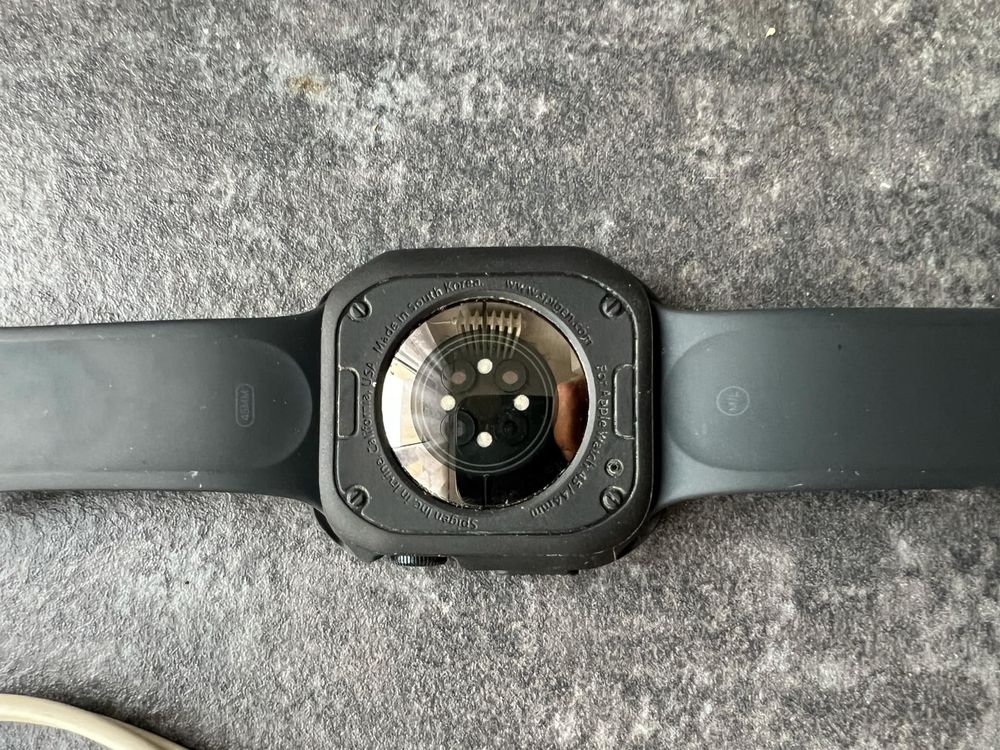 Apple watch series 7 45mm midnight aluminum GRATIS! etui spigen