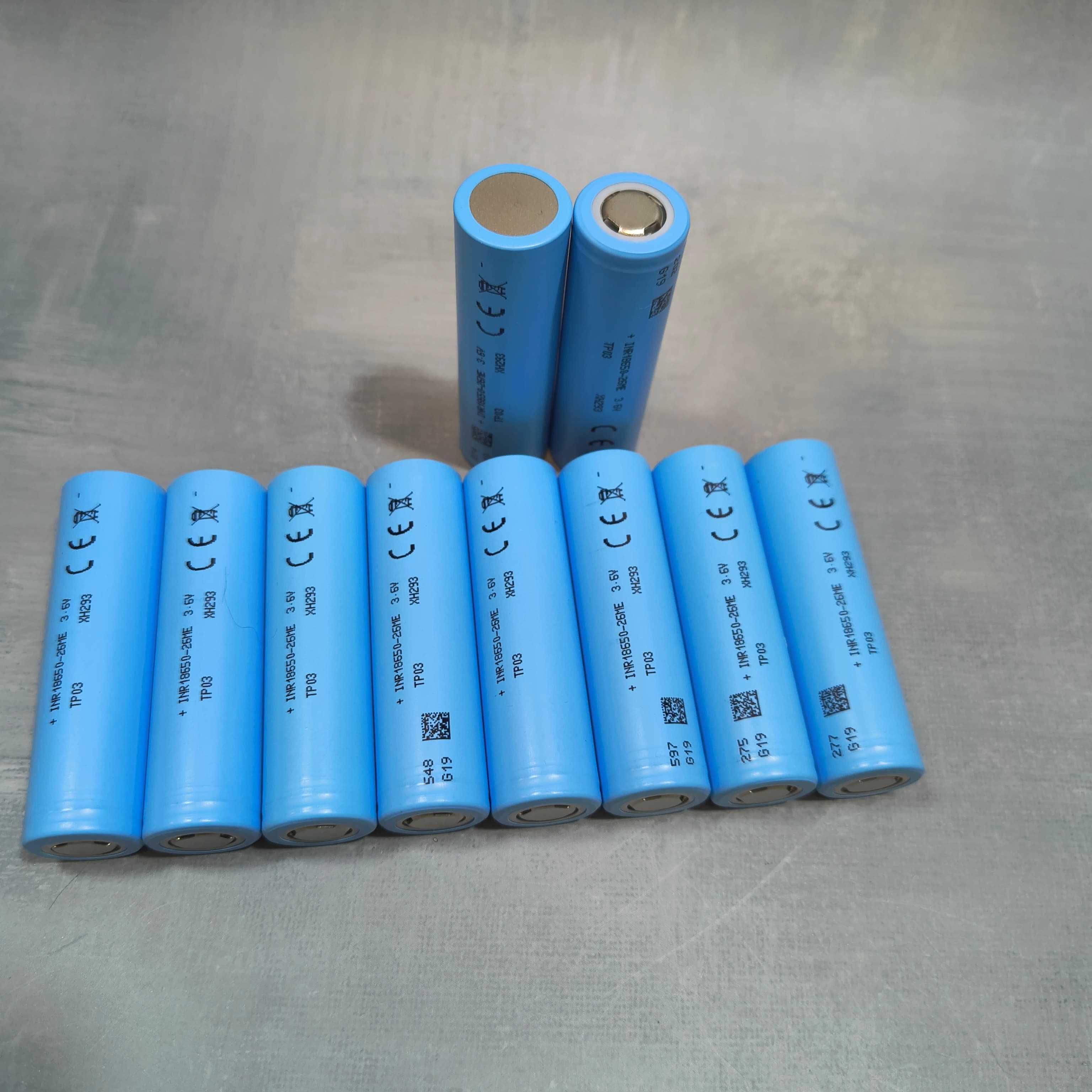 Надежный Аккумулятор 18650 Tenpower INR18650 26ME 2600mAh 8А для вело