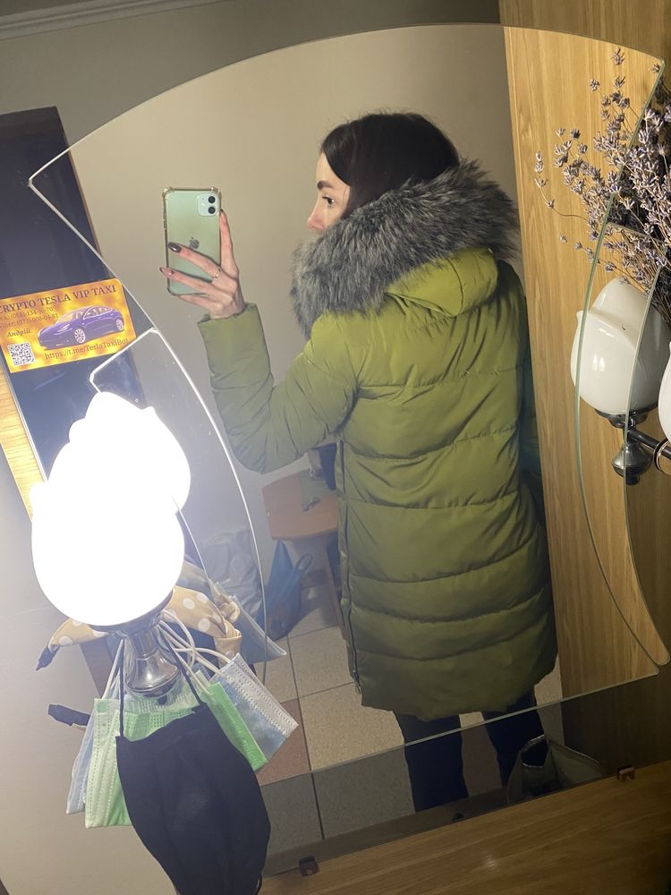 Пуховик зимовий