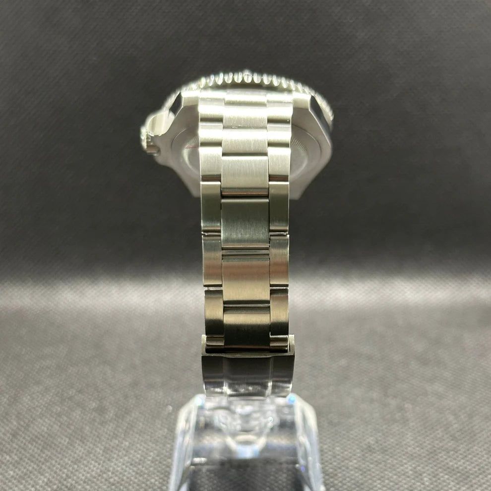 SEIKO MOD Submariner Zielony Czarny KERMIT Oyster Custom NOWY