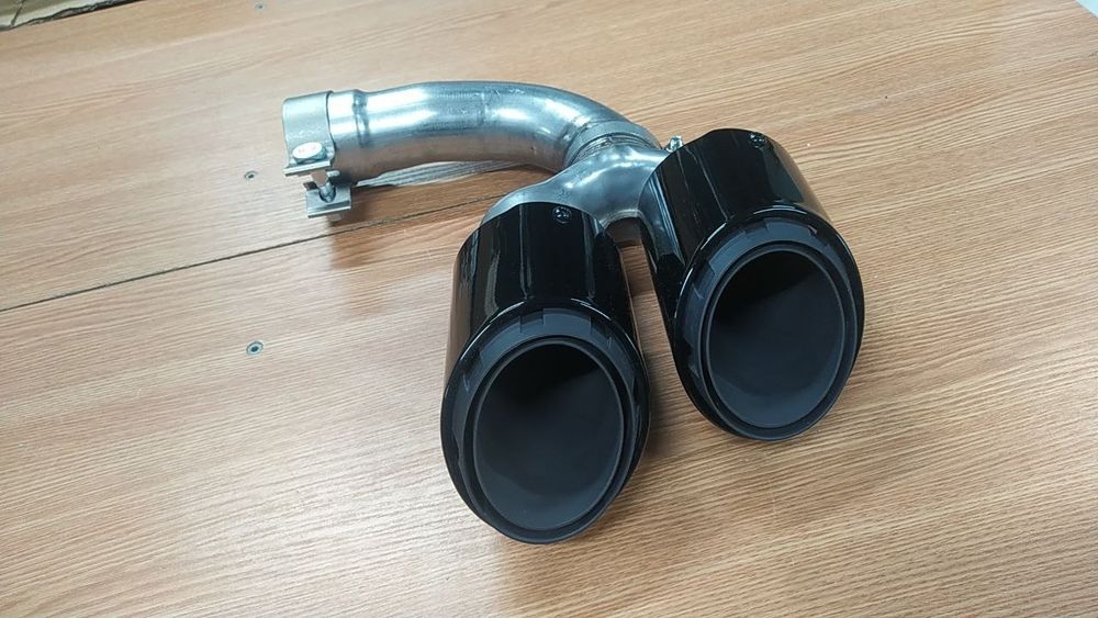 Porsche cayenne 9y0 насадки глушника