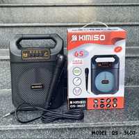 Колонка музична стерео мр3 Bluetooth,з караоке, ,KIMISO  QS 3607