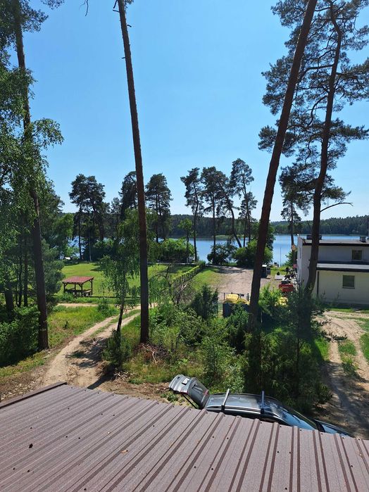 Domek letniskowy nad jeziorem Wielkie Partęczyny, Warmia i Mazury,