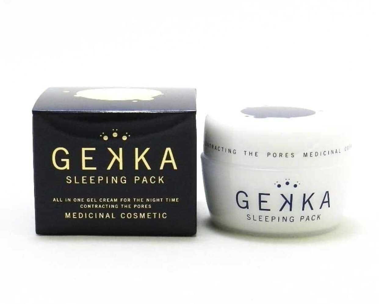 Krem wielozadaniowy do twarzy, na noc GEKKA SLEEPING PACK