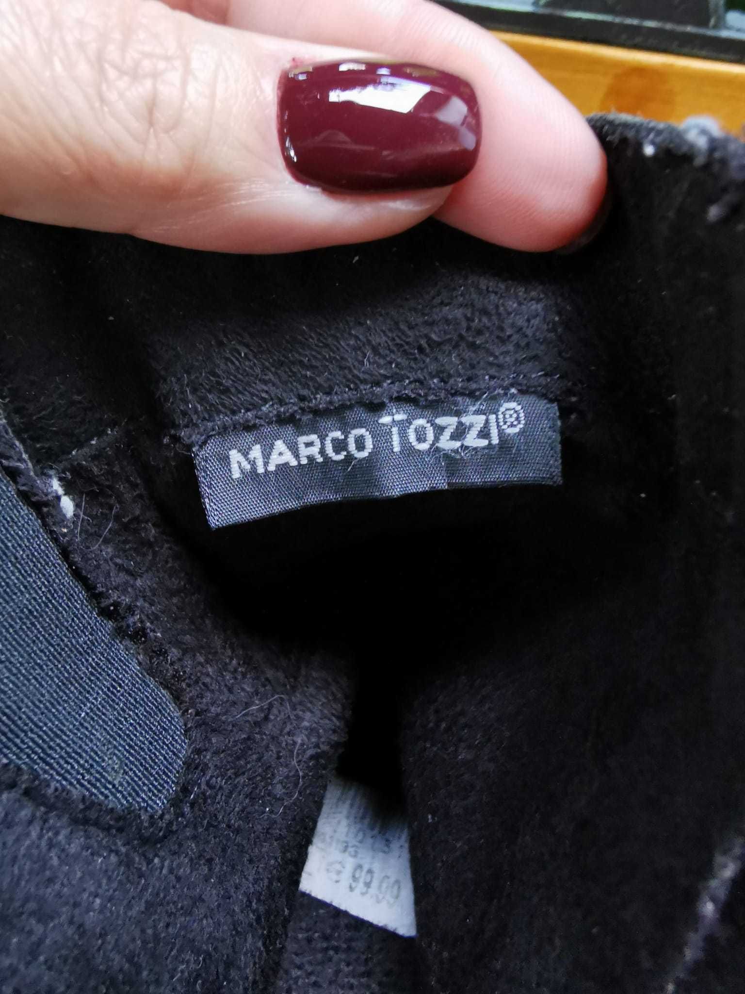 MARCO TOZZI Oryginalne buty włoskie Rozm.40 Skóra Naturalna JAK NOWE