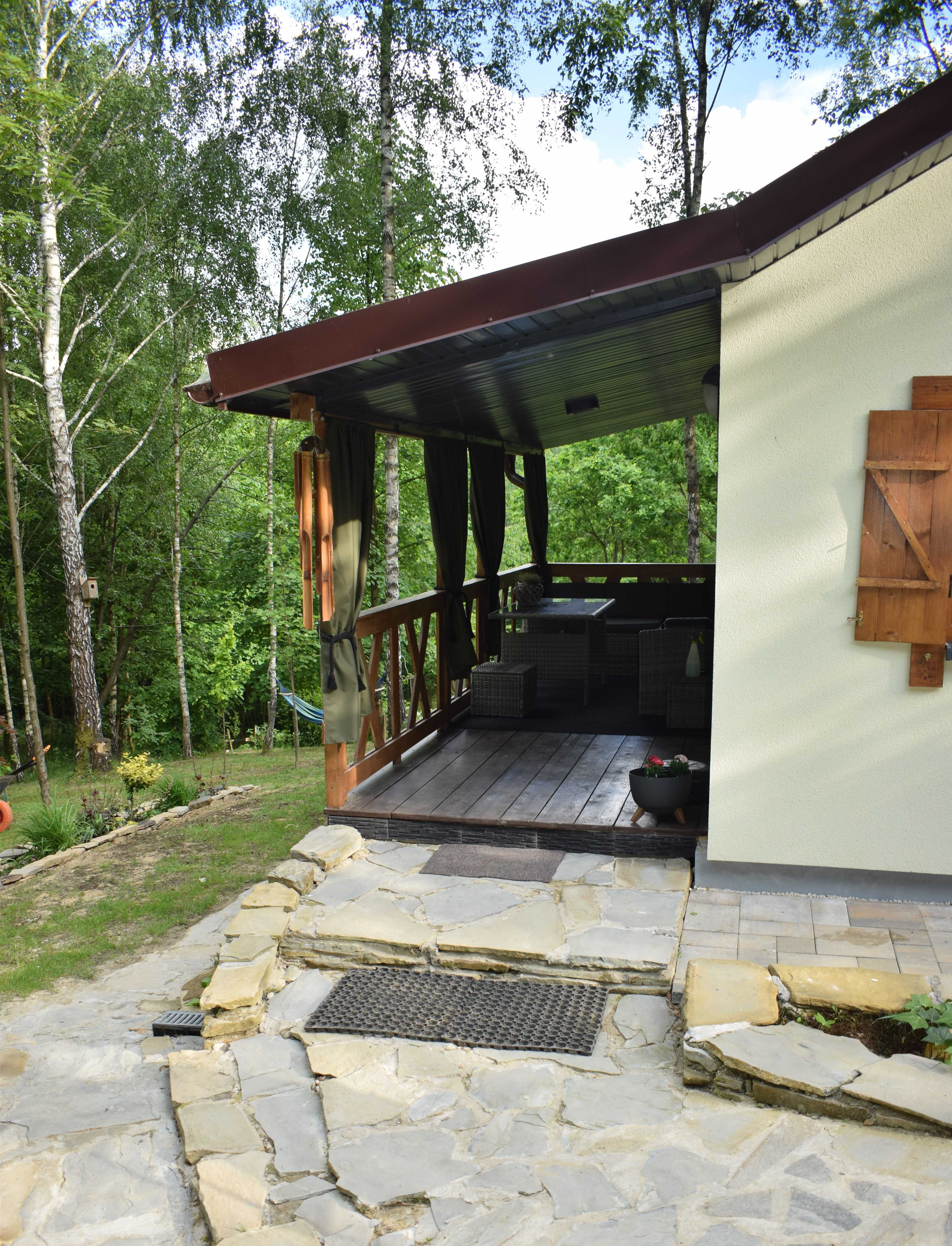 Domek całoroczny Hacienda z jacuzzi na wyłączność w lesie - Strzyżów