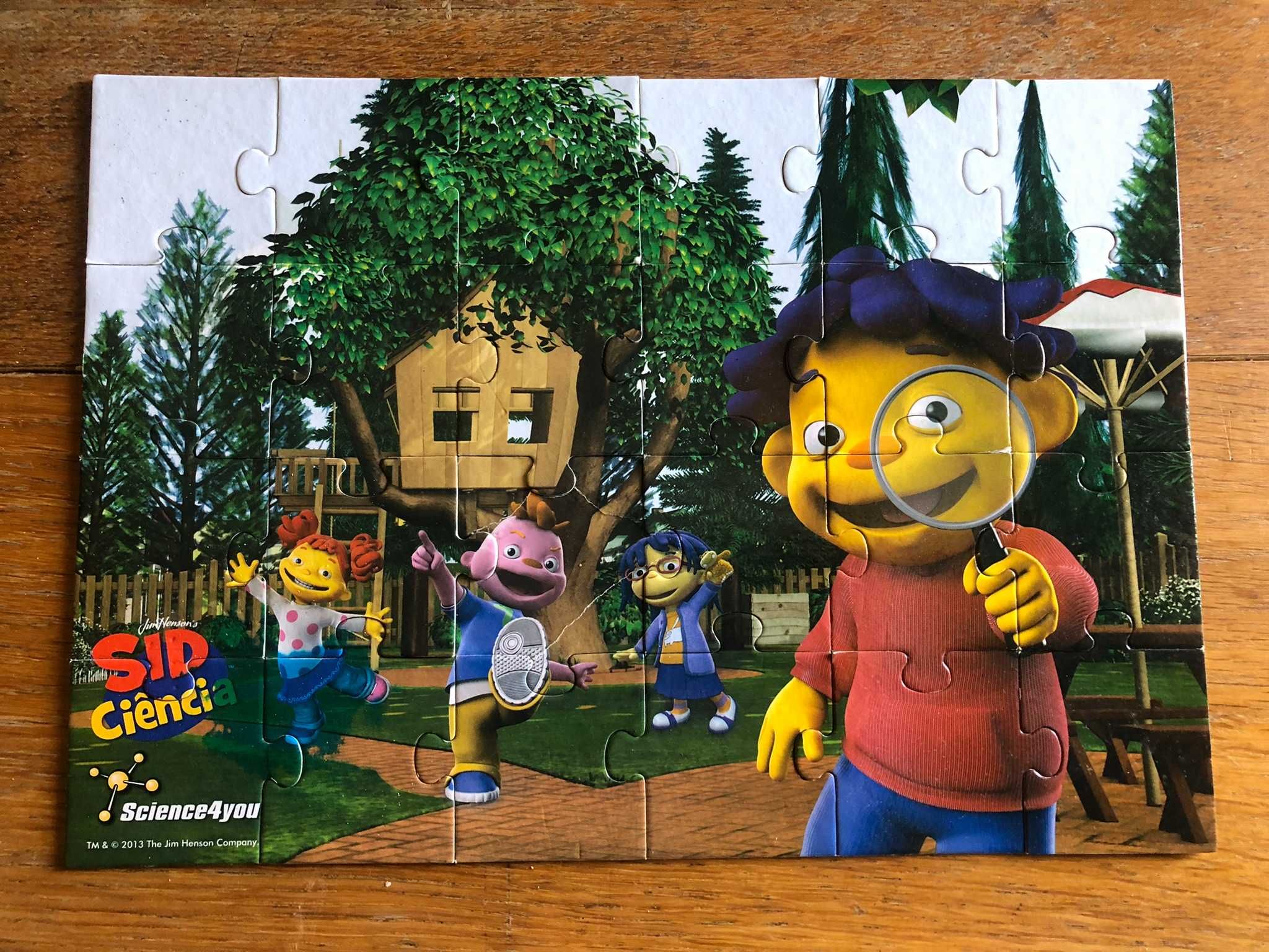 Puzzle Sid Ciência 24 peças