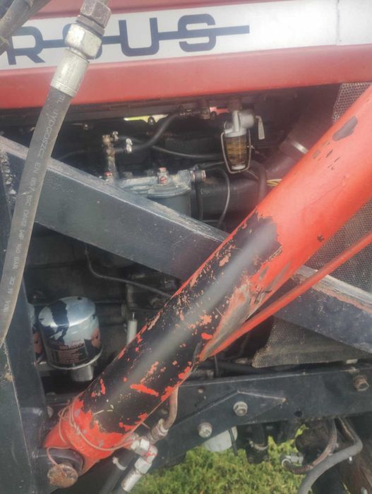 Ciągnik rolniczy Ursus 914 z turem