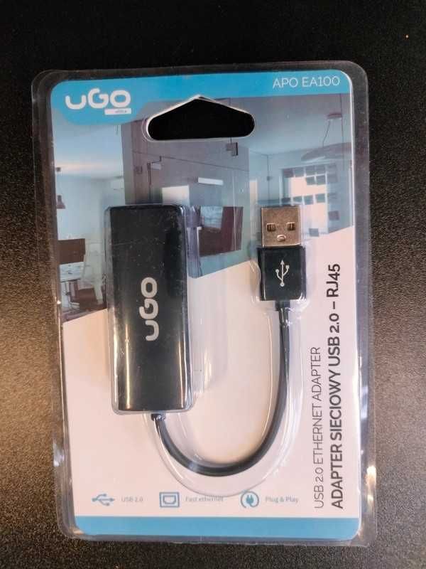 Adapter sieciowy ethernet USB Ugo