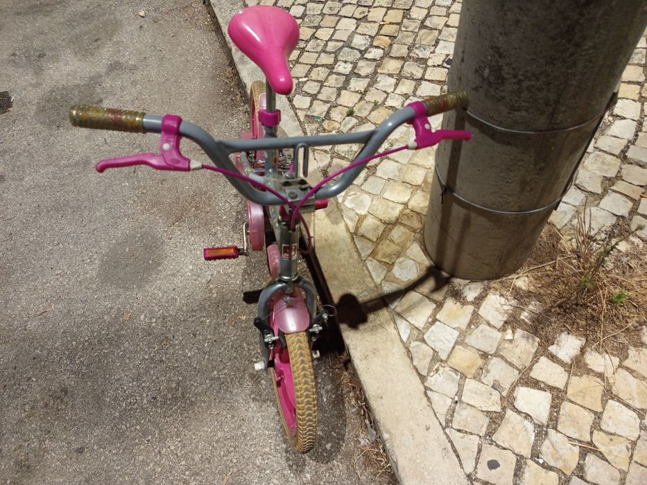 Bicicleta de crianca, menina roda 16