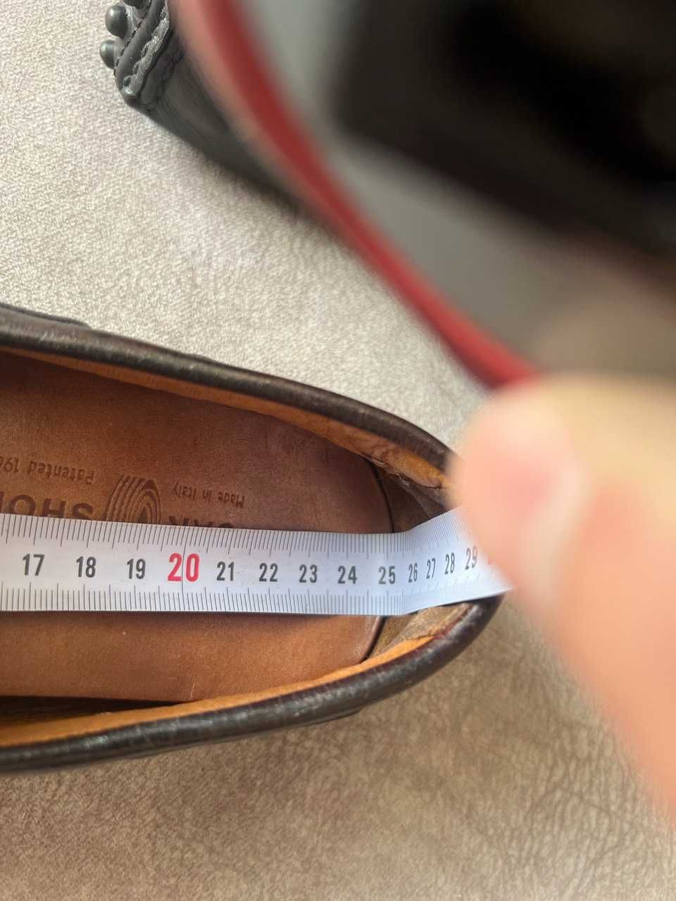 Оригінальні Шкіряні Мокасини Car Shoe 25см