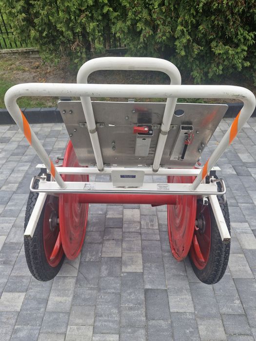 Wózek bęben na wąż strażacki