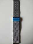 Bransoleta Mesh Milanese 24 mm, gruba 3 mm pasówka kieszonka