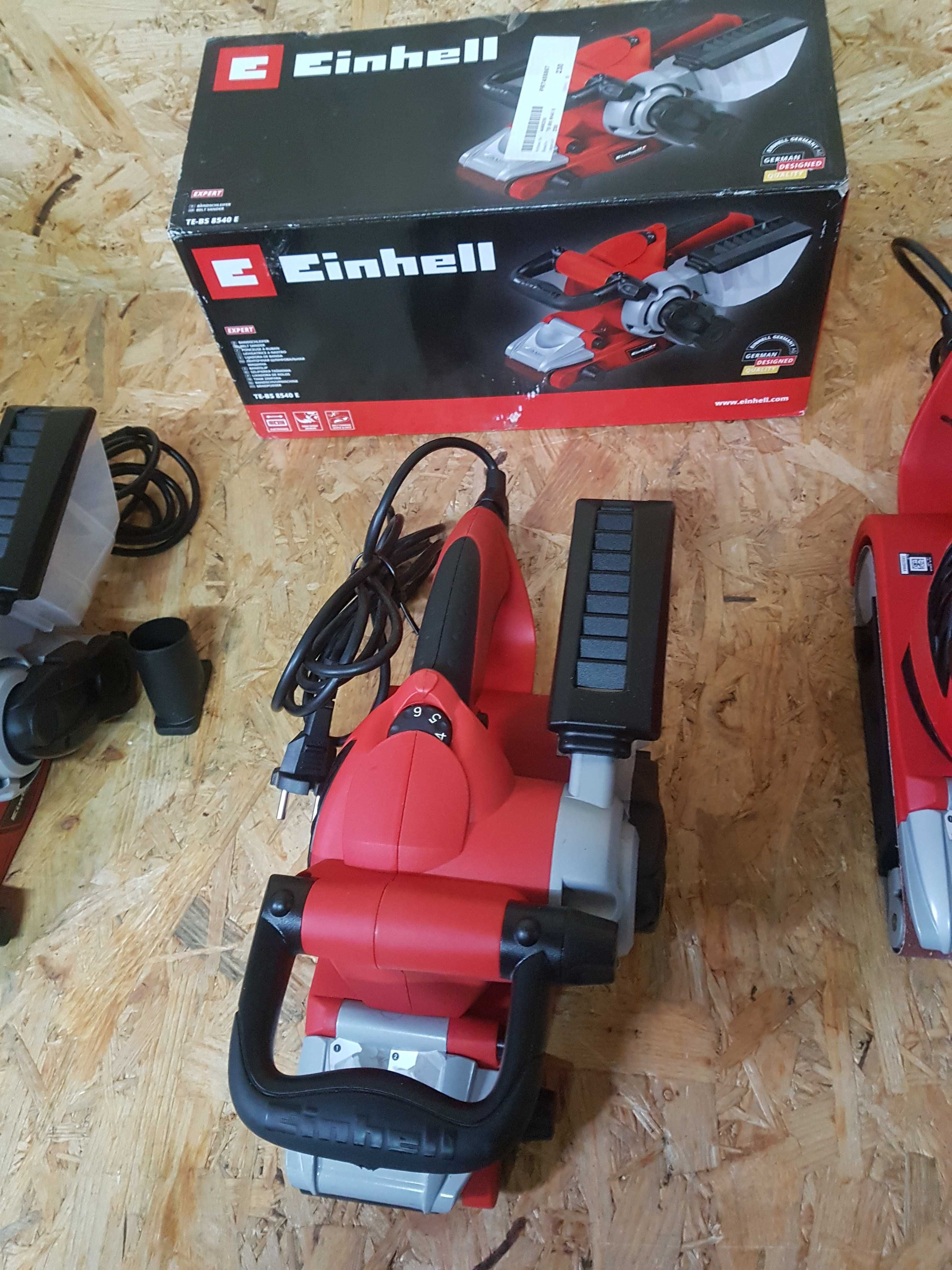 Szlifierka taśmowa Einhell expert te-bs 8540e