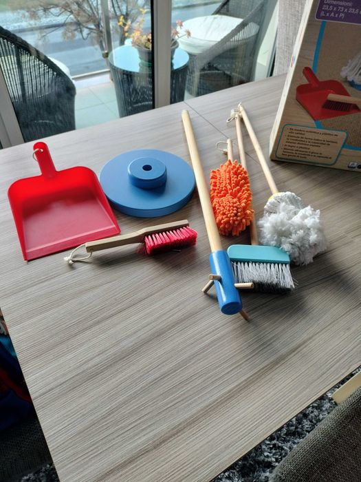 Kit Limpeza infantil - Madeira