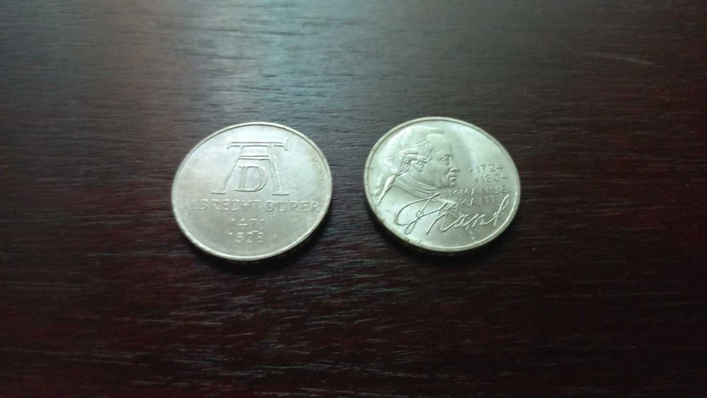 Пам'ятна монета Німеччини 10 марок,срібло.