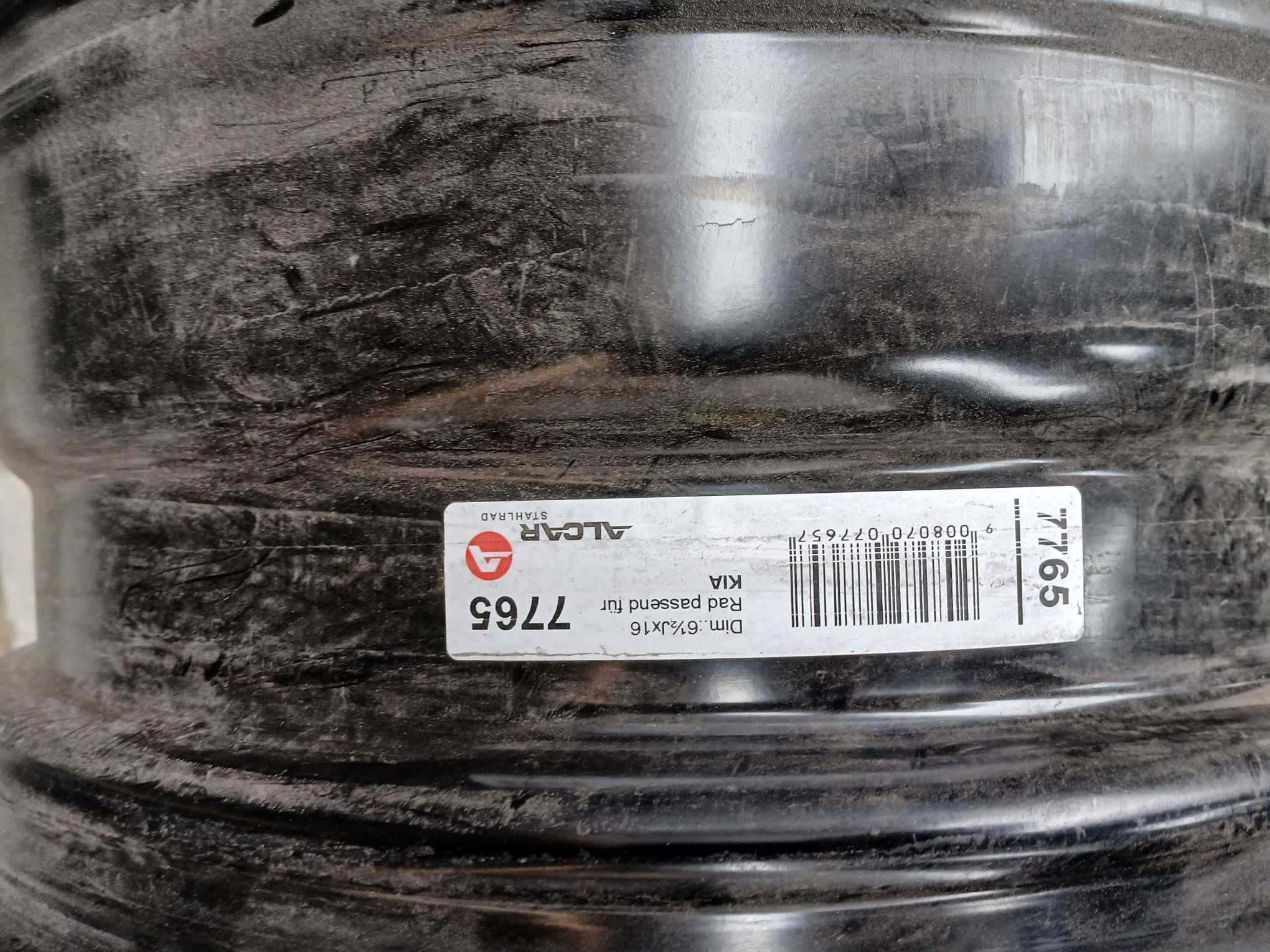 4x felgi stalowe 16 5x114,3 ET48 67.1 mm Hyundai Kia Mitsubishi Mazda