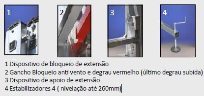 Andaime Móvel Aluminio Profissional Certificado 7.30mts