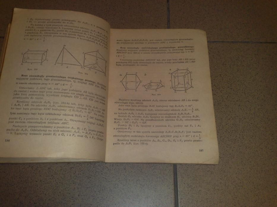 Geometria i Trygonometria.dla tech. cz.II ,J.Górski i M.Pęczalski 1960