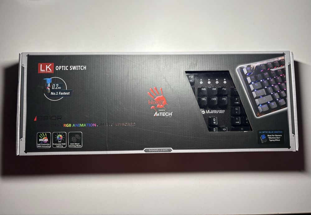 Клавіатура Bloody b810r