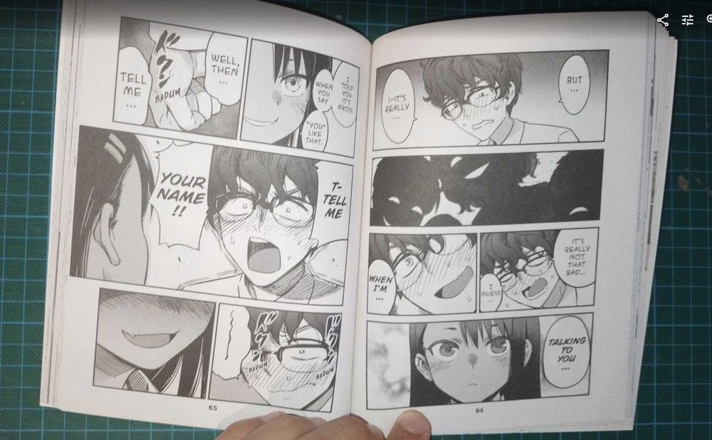 Mangá Don't Toy With Me Miss Nagatoro - Versão Inglês