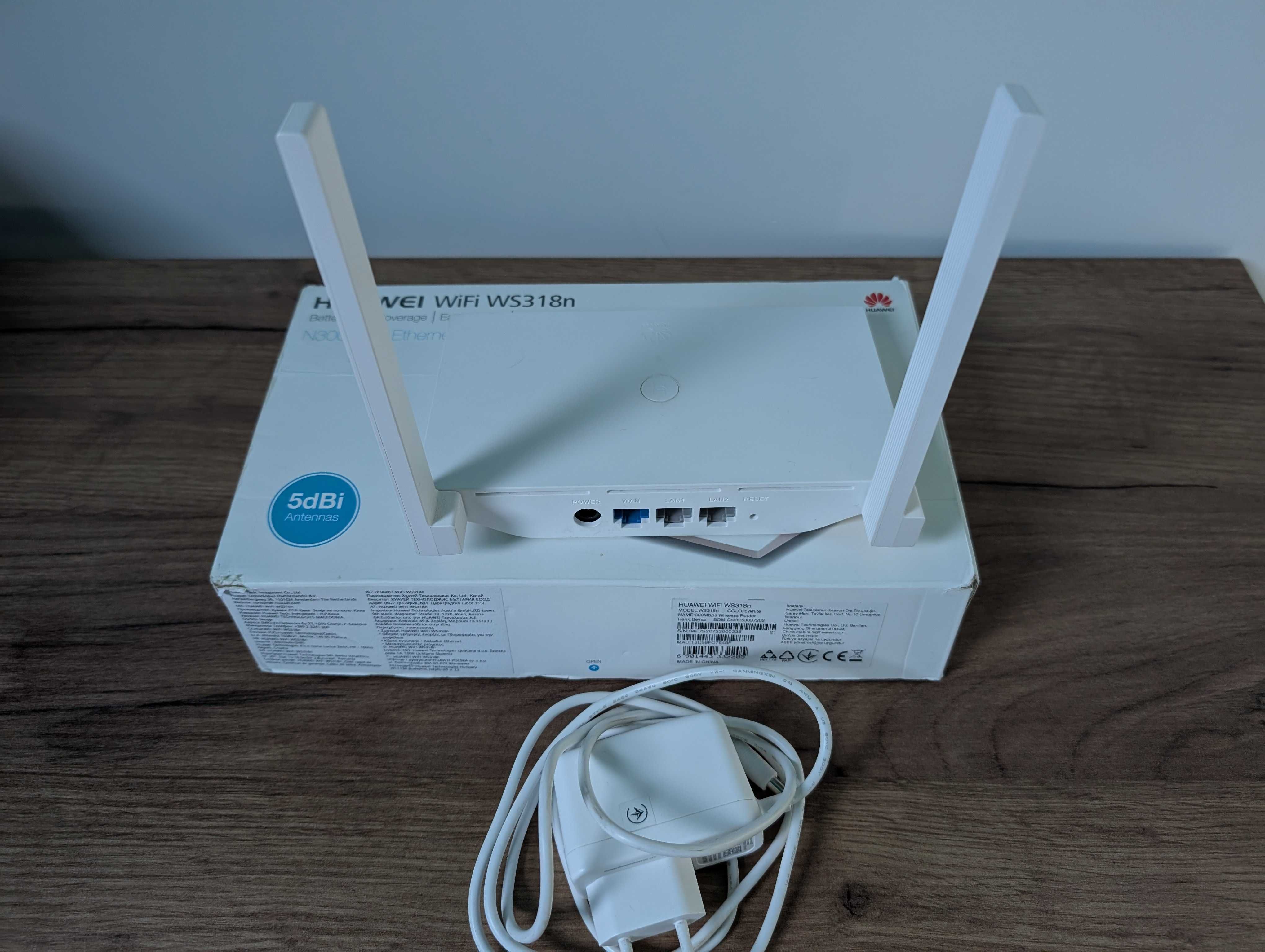 Huawei WS318n – Router WiFi 300 Mb/s, anteny 5dBi