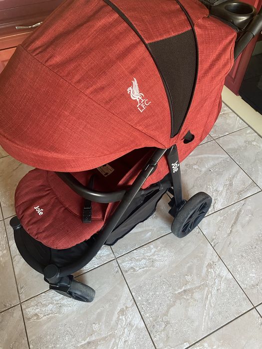 Прогулянкова коляска Joie Litetrax Liverpool FC Red