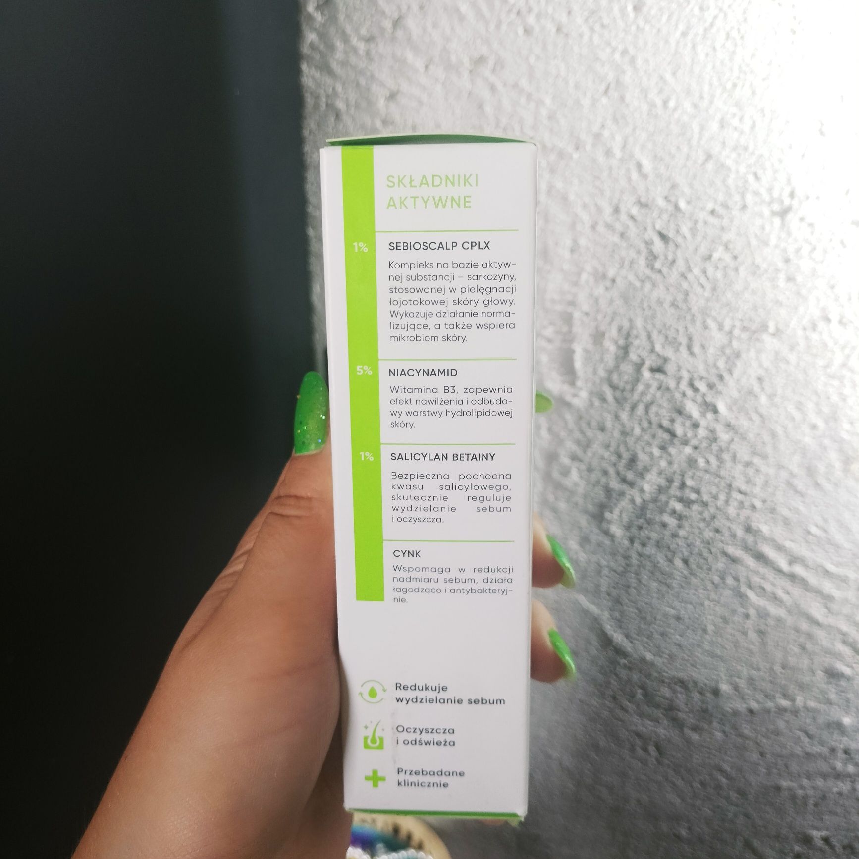 Biovax trychologic serum do skóry głowy przetłuszczanie oceanic 50 ml