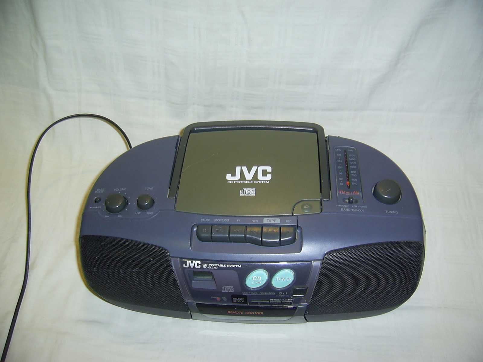 Radiomagnetofon Jvc RC-X270