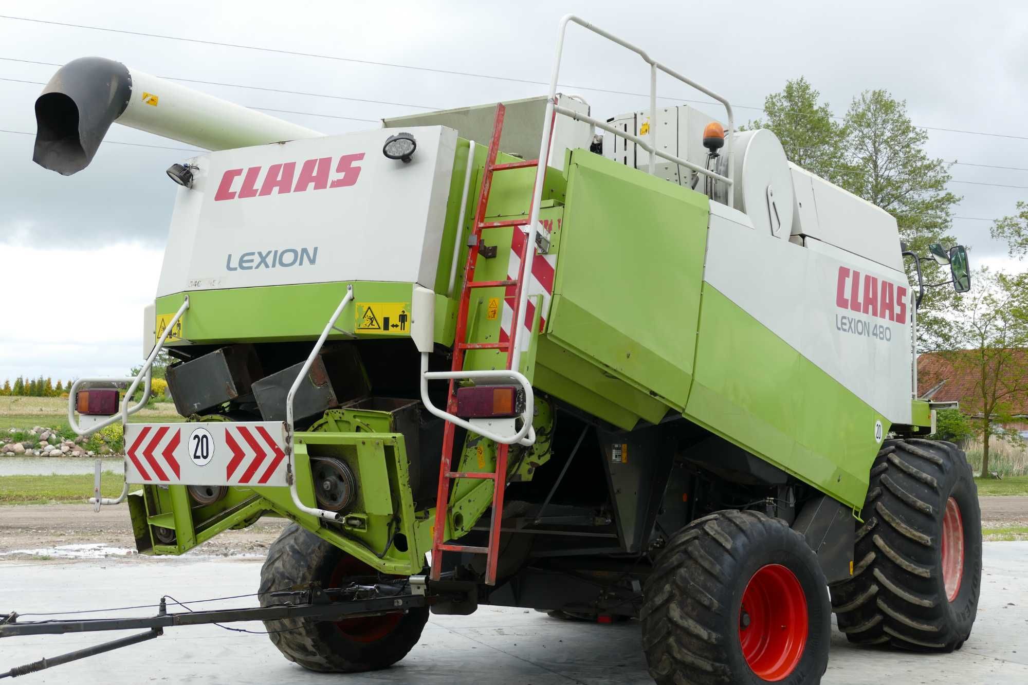 kombajn claas lexion 480 heder 9m