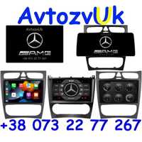 Магнитола Mercedes C w209 CLC w203 G w463 GPS 2 din CarPlay Android 13