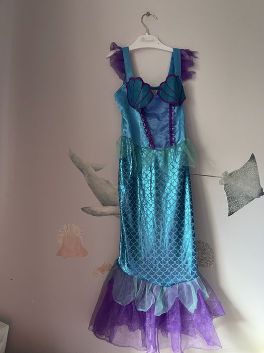 Kostium syrenki, przebranie syrenki, strój syrenki, kostium karnawałow