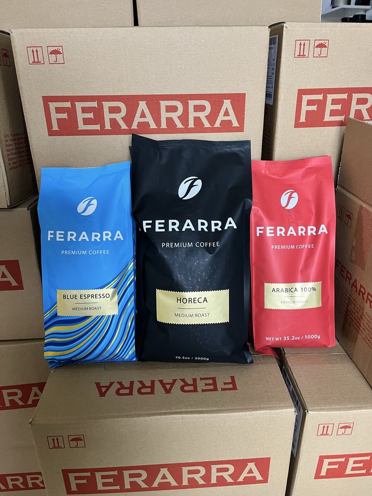 Кава в зернах Ferarra HoReCa 2 кг Ферарра хорека