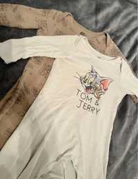 Cool Club, Pajac chłopięcy Tom & Jerry, zestaw, 2 szt. Rozmiar 86