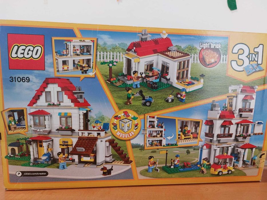 Lego Creator 3 em 1 Set modular Villa familiar 31069
