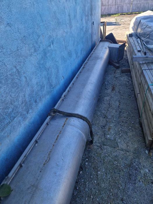 Podajnik do zboża ze stali nierdzewnej