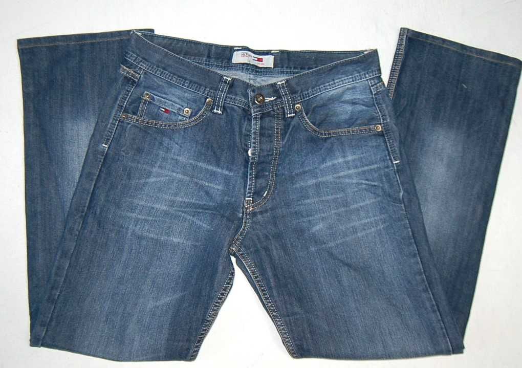 TOMMY HILFIGER W32 L29 PAS 82 jeansy męskie proste